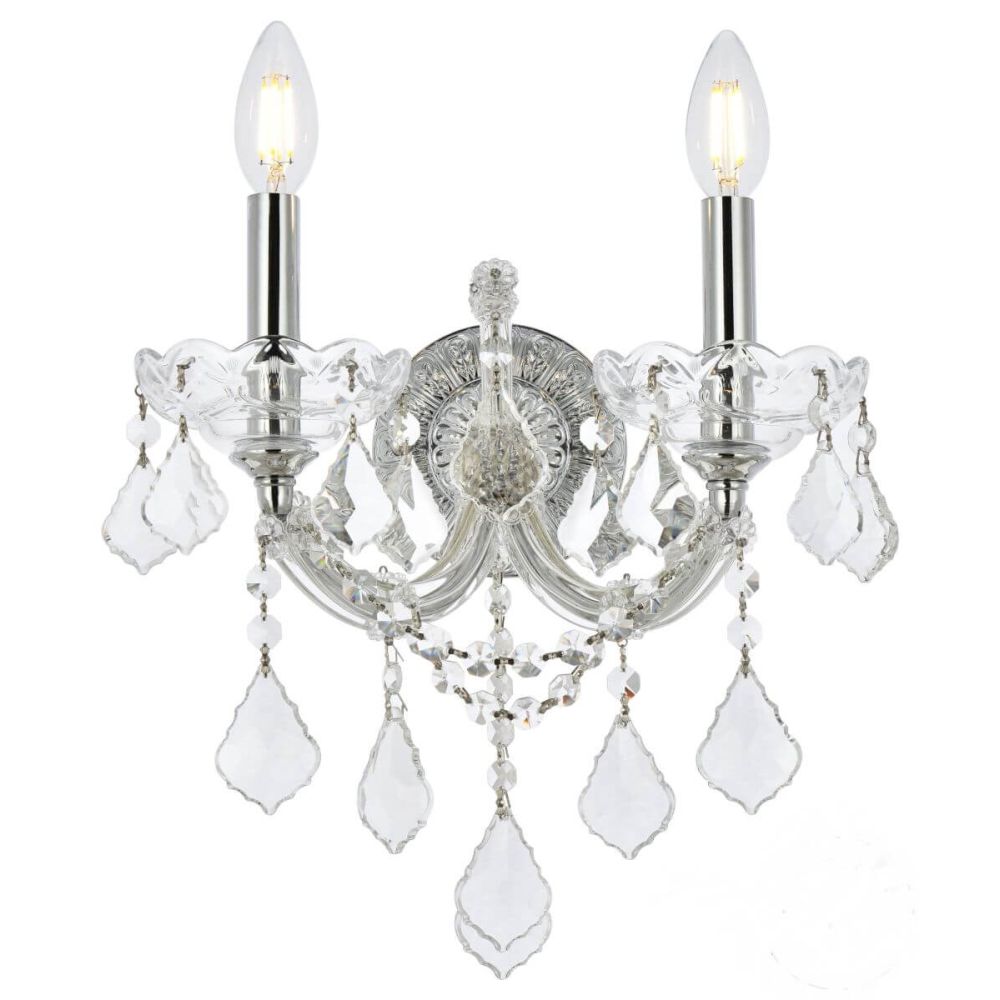 Elegant Lighting Maria Theresa Wall Sconce - Thumbnail 2