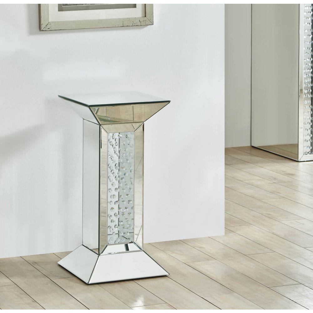 Elegant Decor Crystal End Table