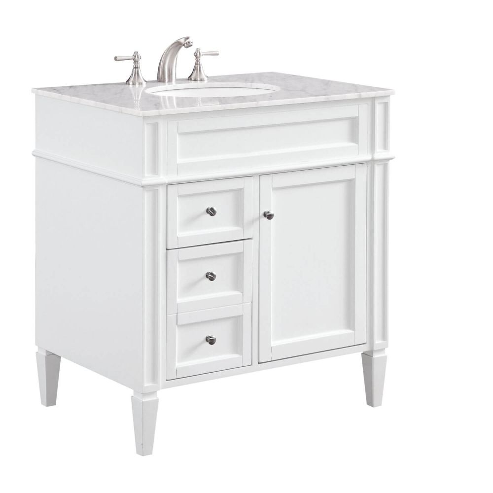 Elegant Decor Park Ave Bathroom Vanity