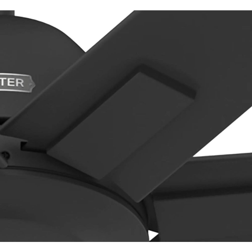 Hunter 51592 Downtown 72 inch 7 Blade Outdoor Ceiling Fan in Matte