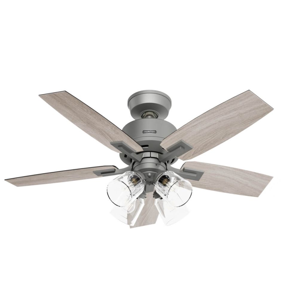 Hunter 52427 Gatlinburg 44 inch 5 Blade LED Ceiling Fan in Matte