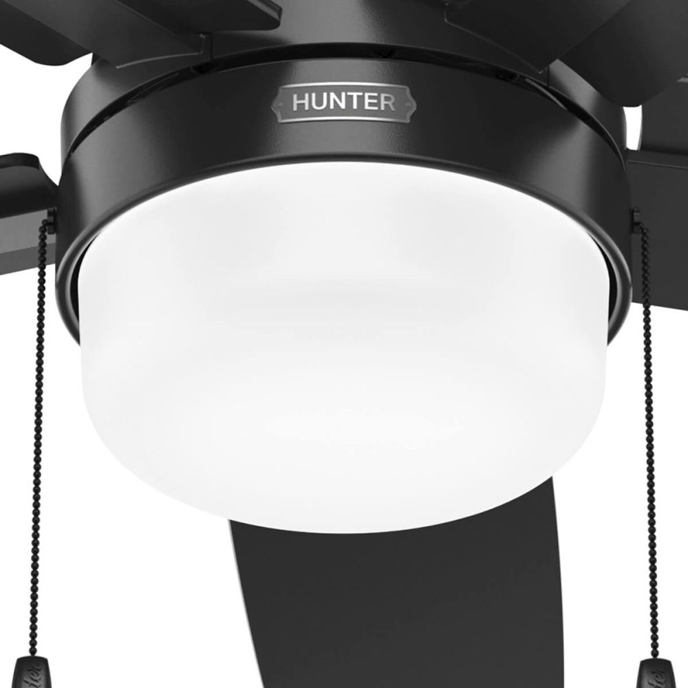 Hunter 52485 Anisten 52 inch 5 Blade Pull Chain LED Ceiling Fan in