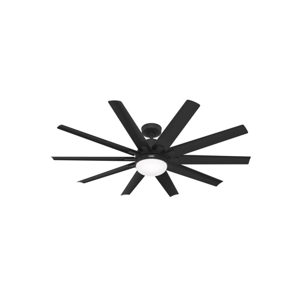 Hunter 52615 Overton 60 inch 10 Blade LED Outdoor Ceiling Fan in