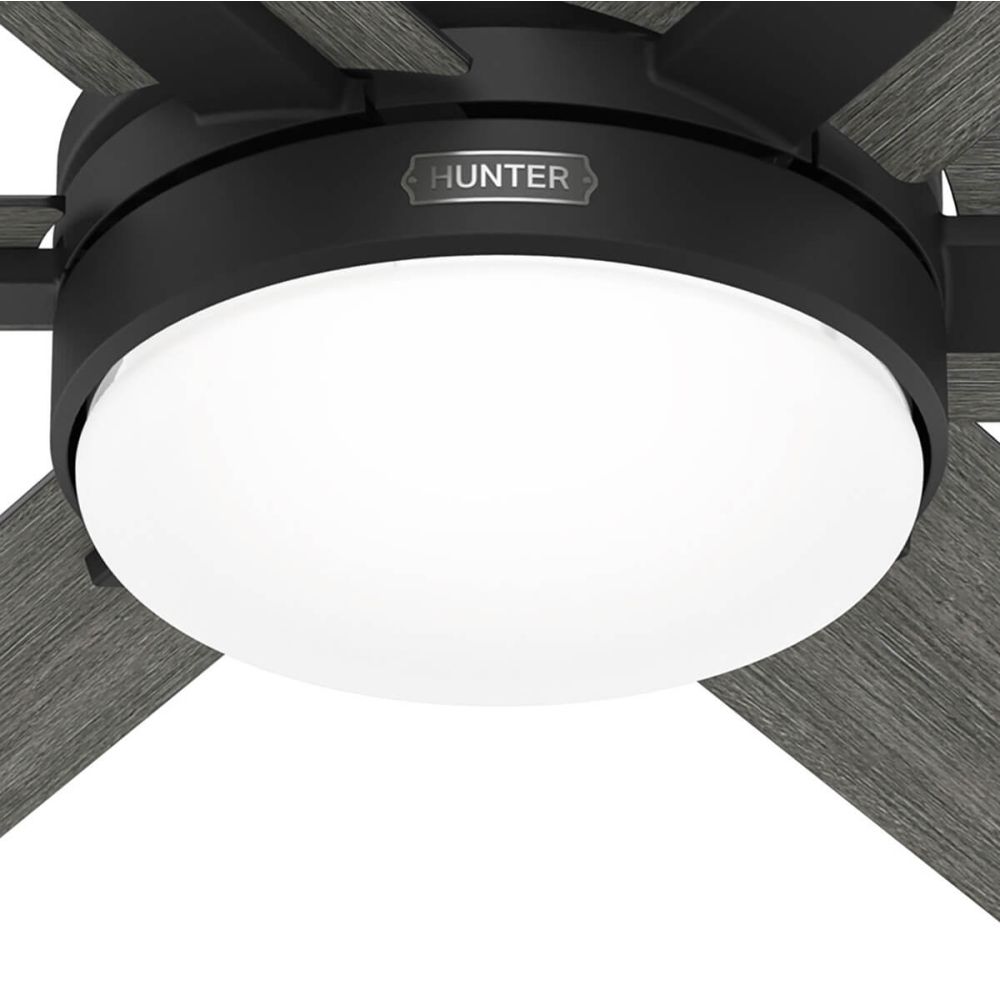 Hunter 52783 Georgetown 52 inch 6 Blade LED Ceiling Fan in Matte