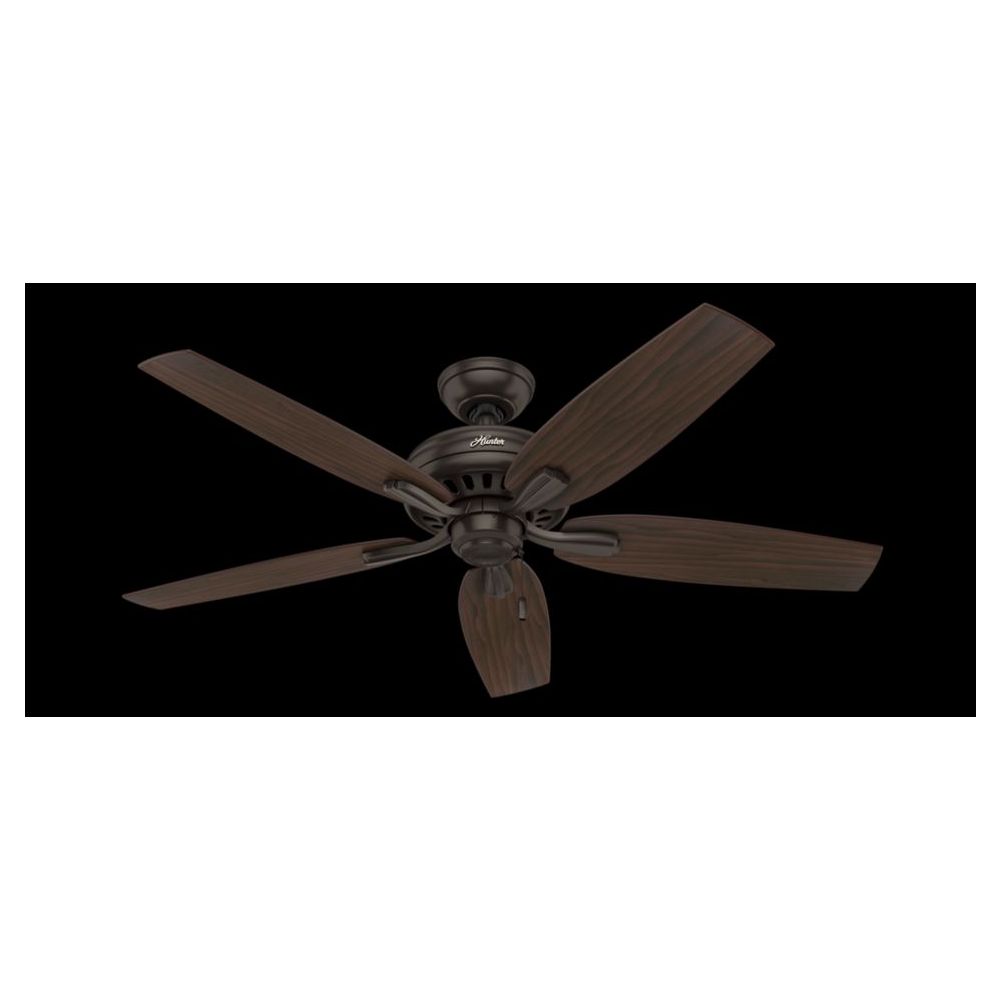 Hunter 53317 Newsome 52 Inch 3 Light Ceiling Fan In Premier Bronze