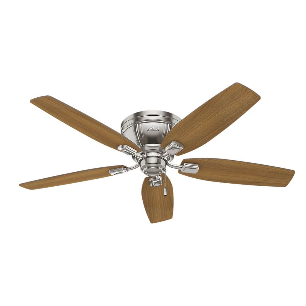 Hunter 53380 Kenbridge 3 LED Light 52 Inch Ceiling Fan In Brushed