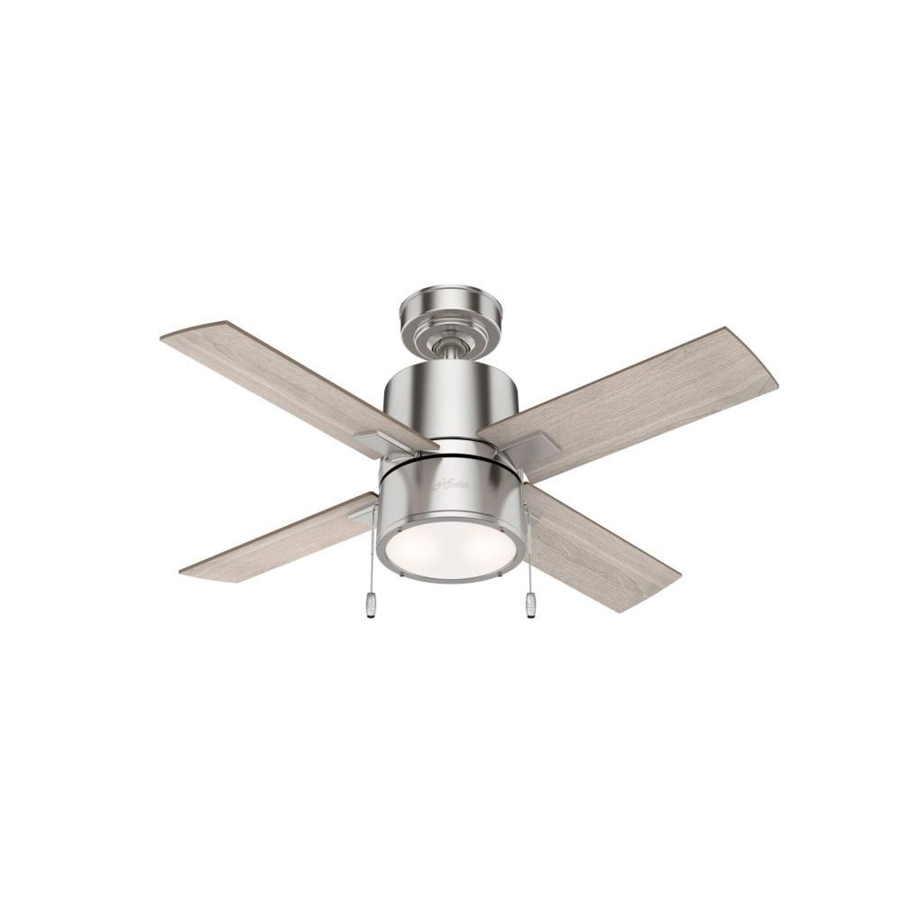 Hunter 53432 Beck 42 inch 4 Blade LED Ceiling Fan in Brushed