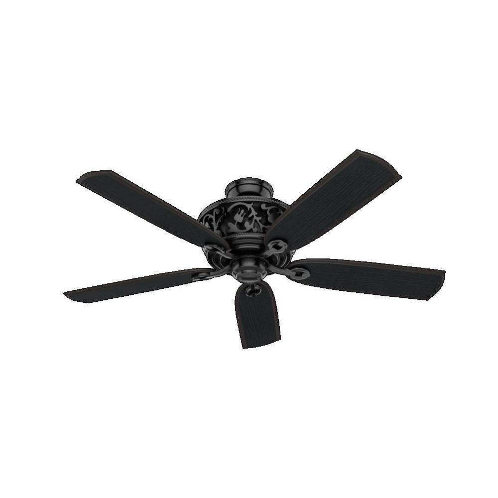 Hunter 59545 Promenade 3 LED Light 54 Inch Ceiling Fans In Glossy
