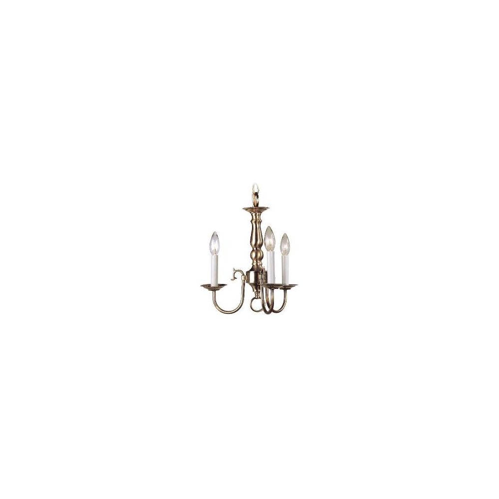 Livex Lighting 5014-02 Williamsburg 12-Light Chandelier, Polished Brass