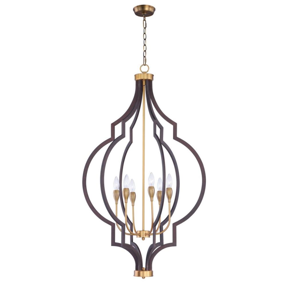 Oil rubbed bronze on sale foyer chandelier