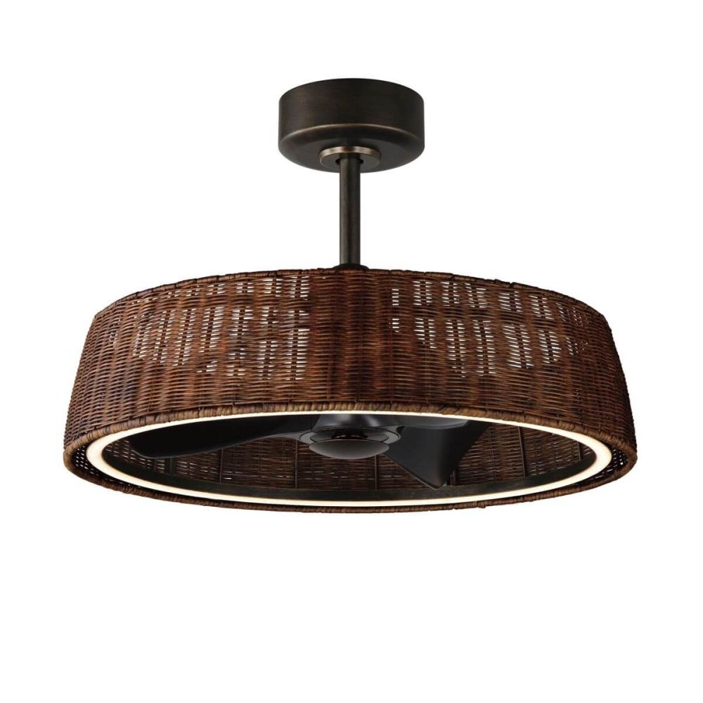Maxim Lighting 61012RADBZ Tulum 28 inch Wifi-Enabled LED