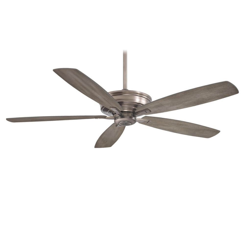 MINKA-AIRE F695-WH Downrod Mount 5 White Blades Ceiling fan White