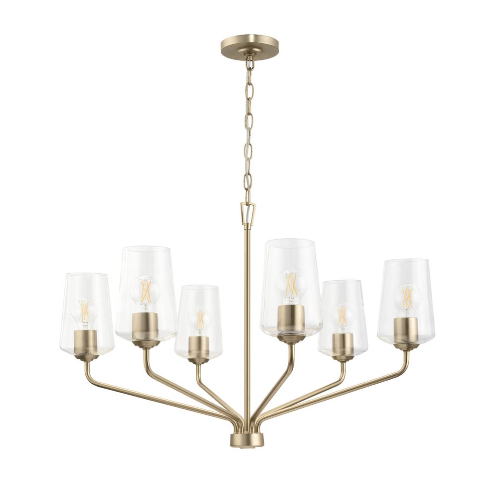 Celino Chandelier in Champagne Bronze