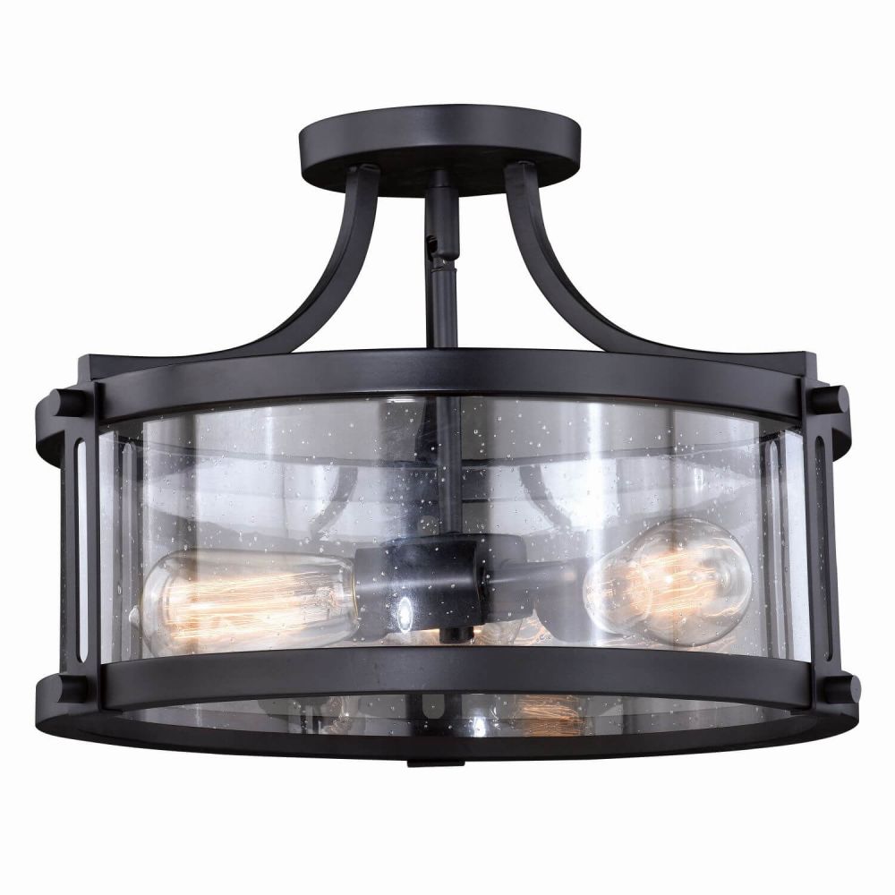 Vaxcel Holbrook Semi Flush Mount