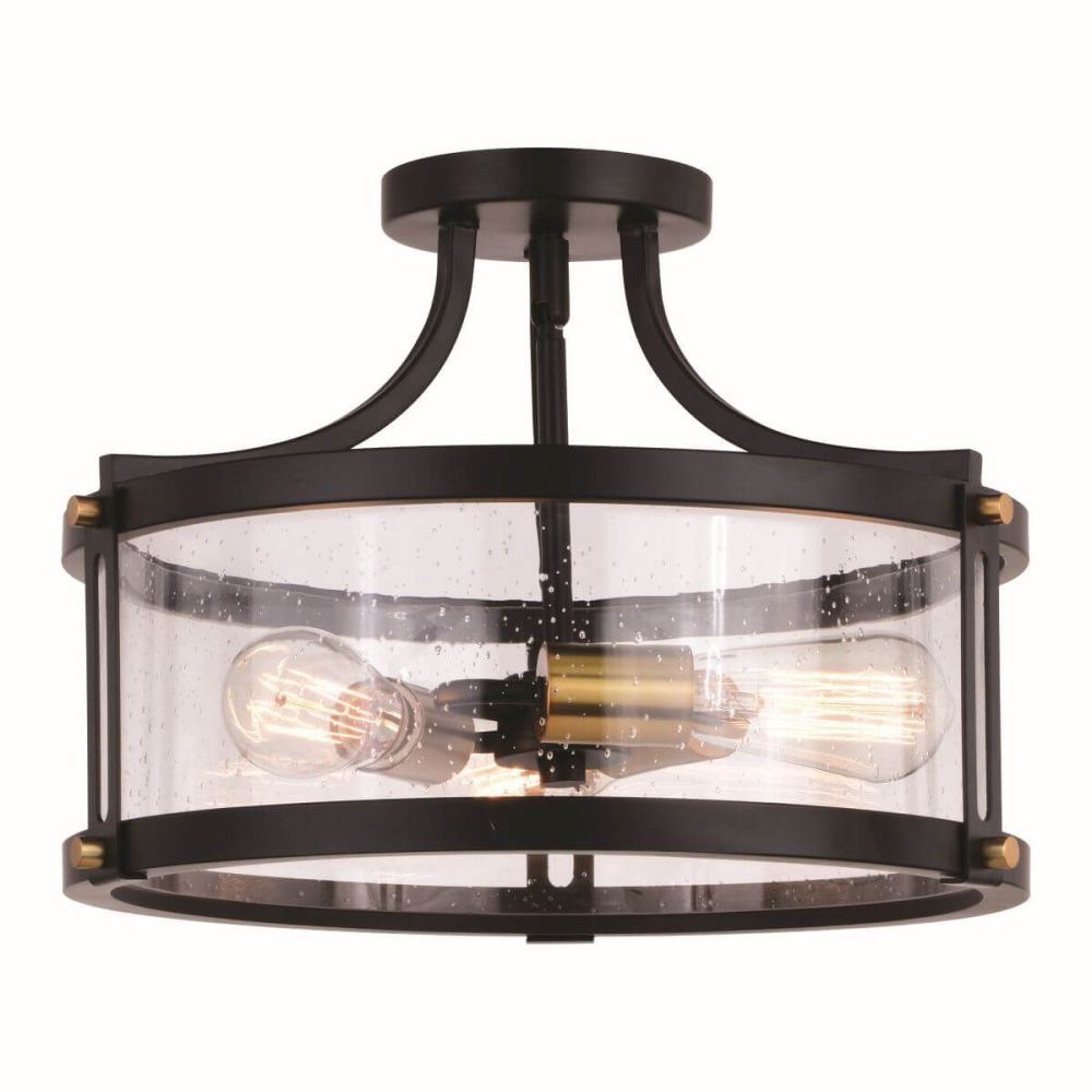 Vaxcel Holbrook Semi-Flush Mount - Thumbnail 4