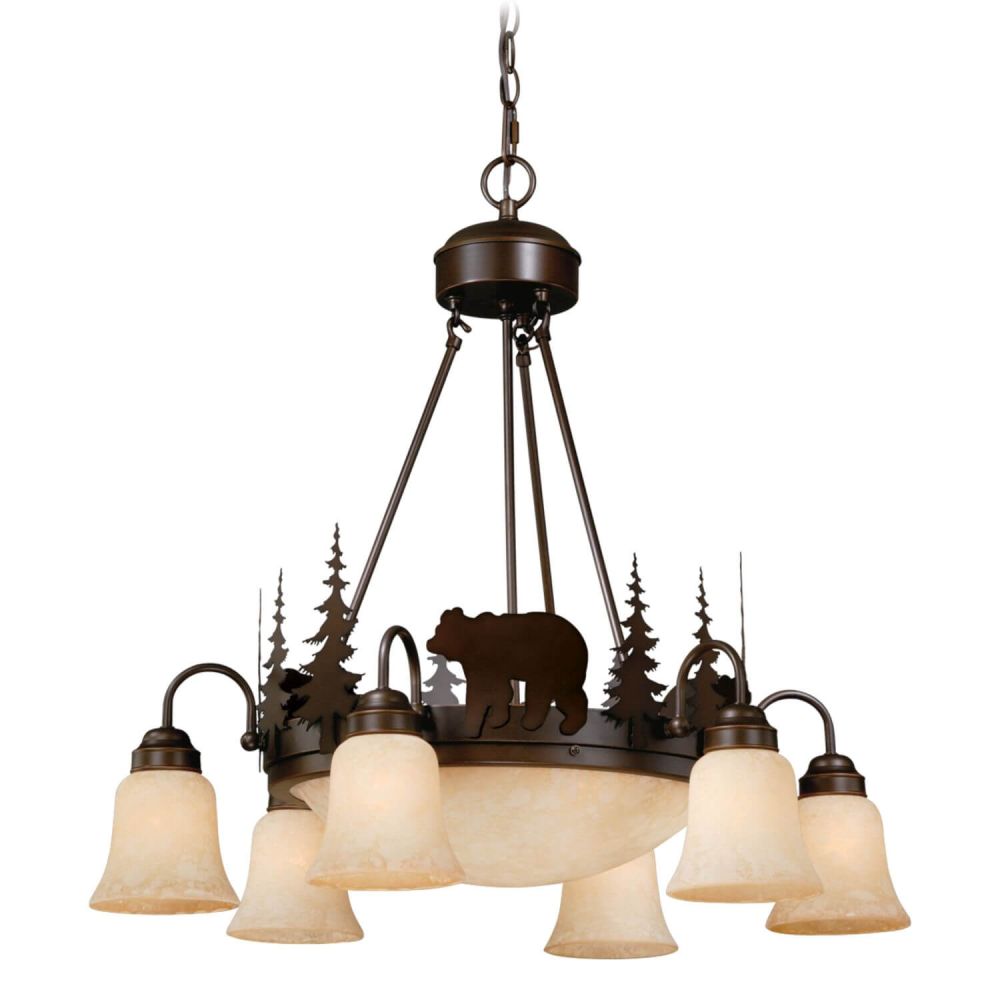 Vaxcel Bozeman Chandelier - Thumbnail 2