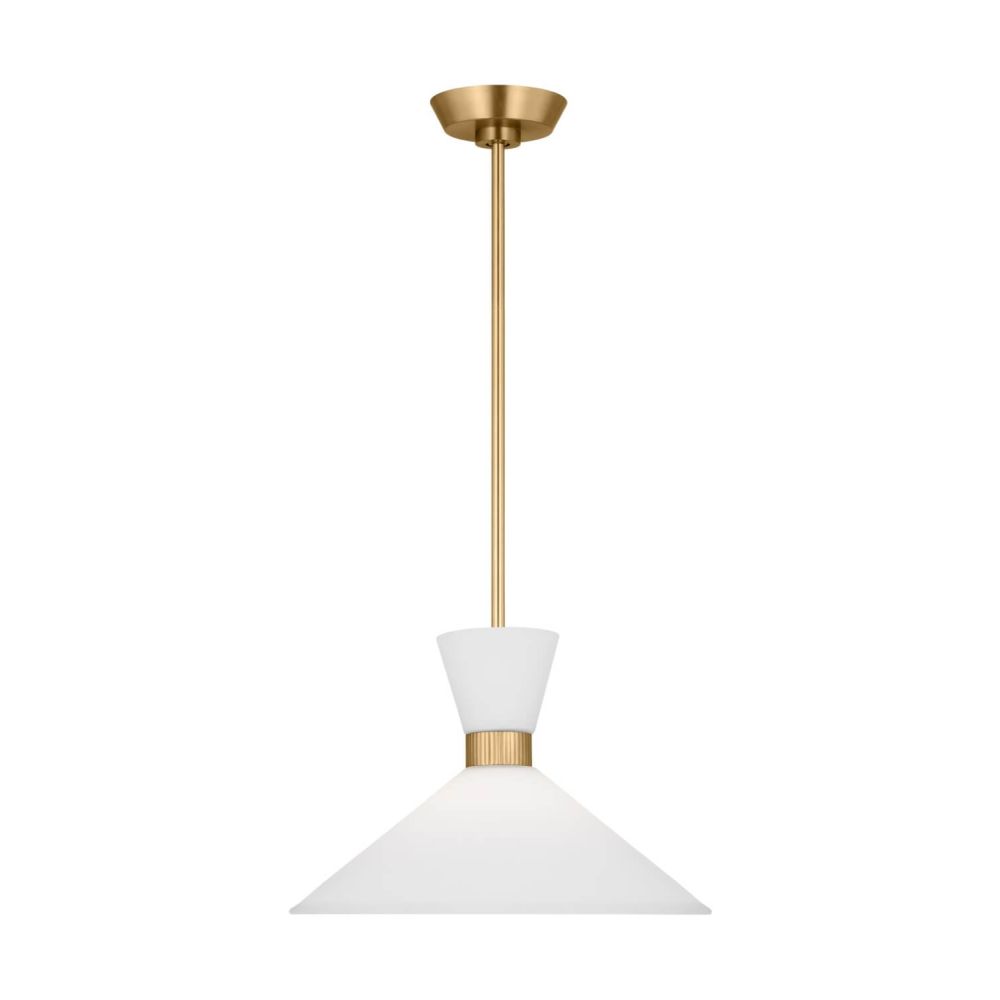 Etch Brass Shade Pendant