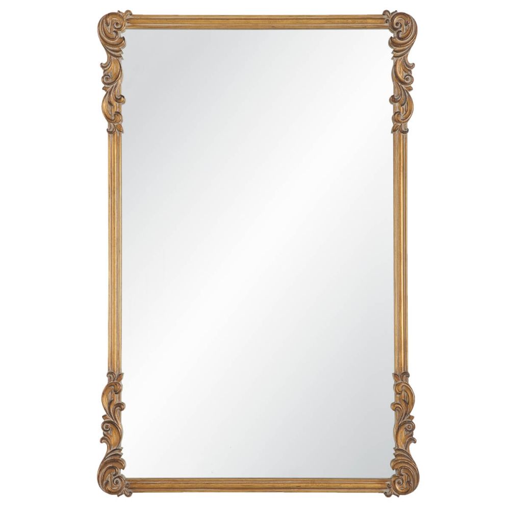 Gold vintage deals mirror