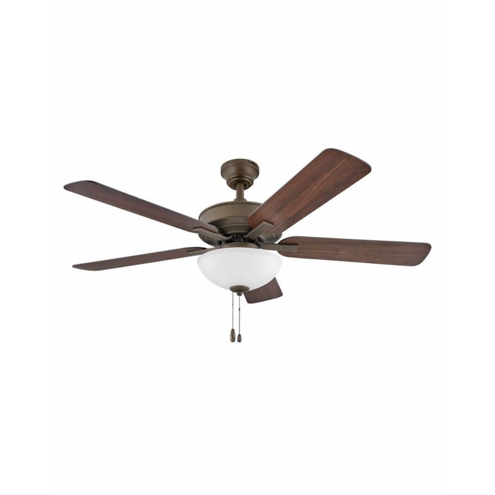 Hinkley Metro Illuminated 52 Ceiling Fan - Metallic Matte Bronze - 903352FMM-LIA