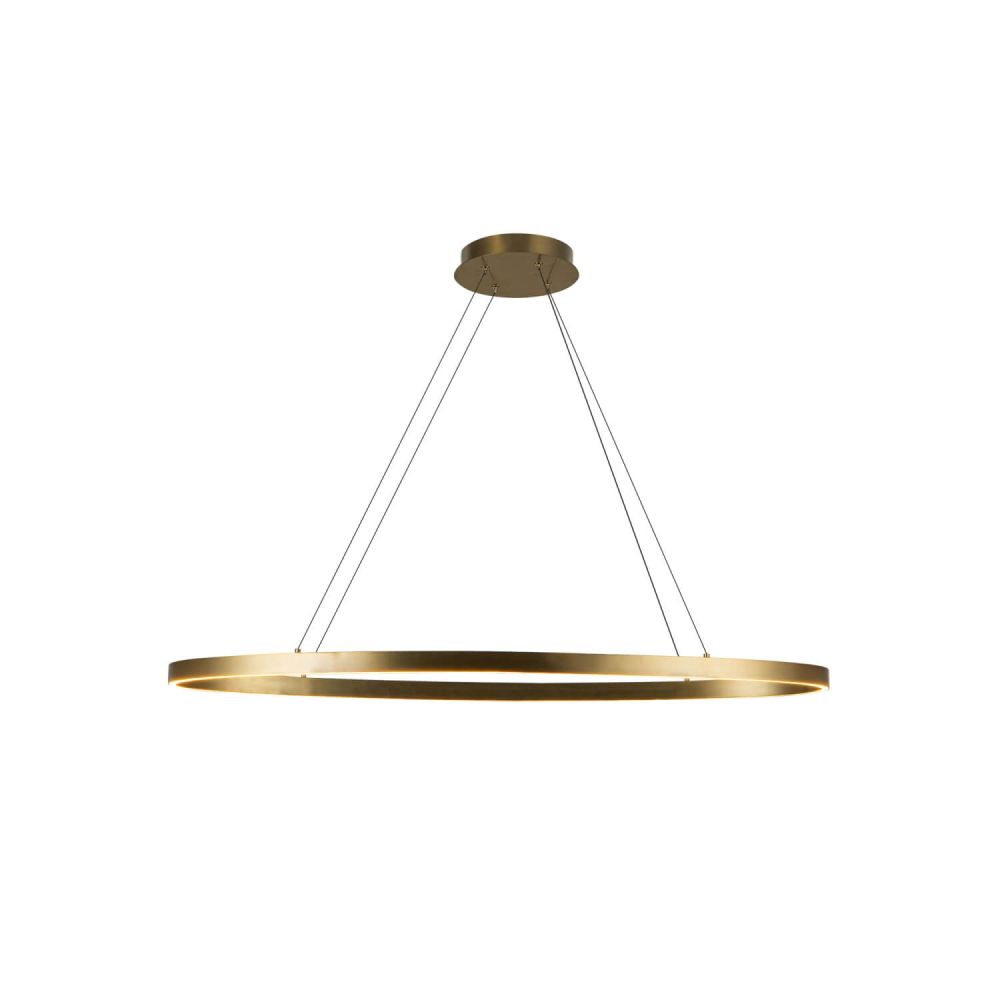 Kuzco Lighting LP79140-BG Ovale 39 inch LED Pendant in