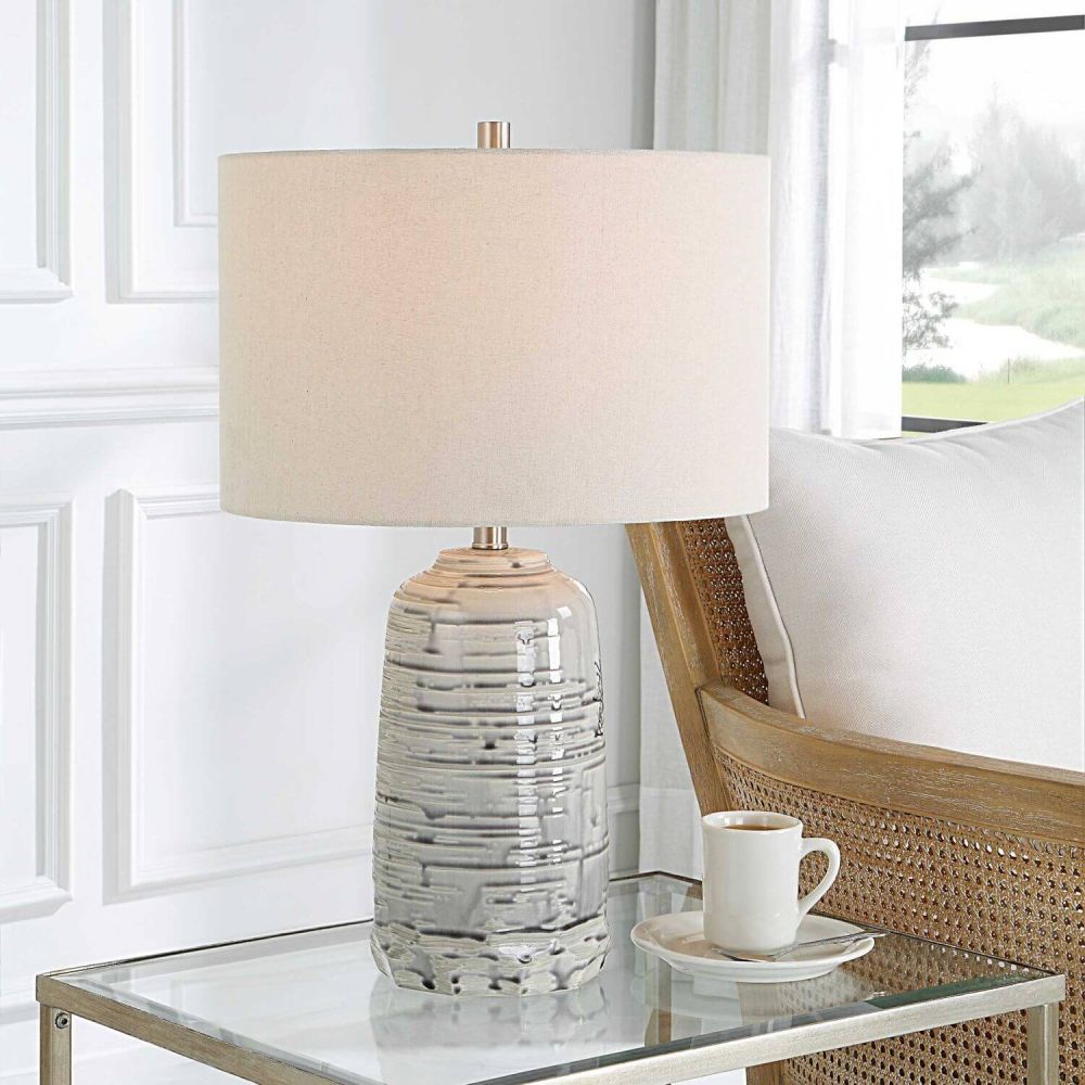 Cyclone Ivory Table Lamp - Thumbnail 2