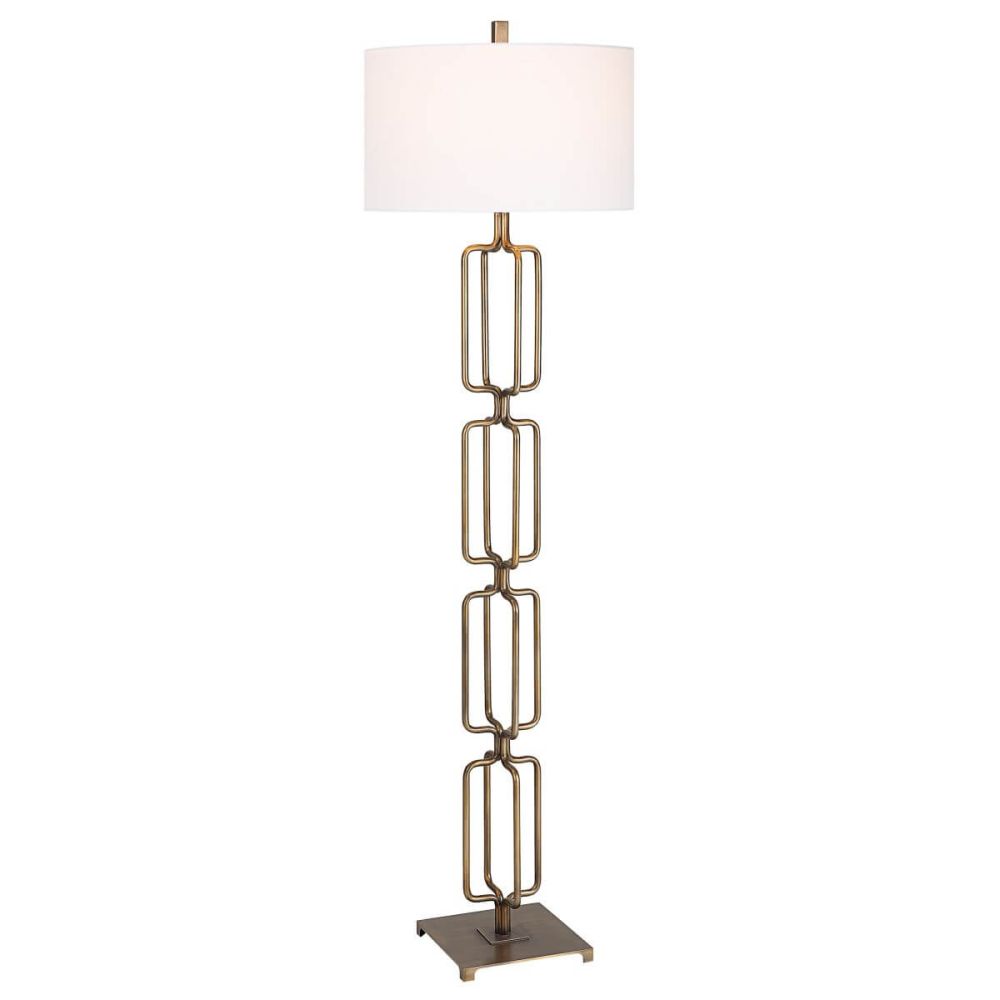 Gold tall floor lamp cheap