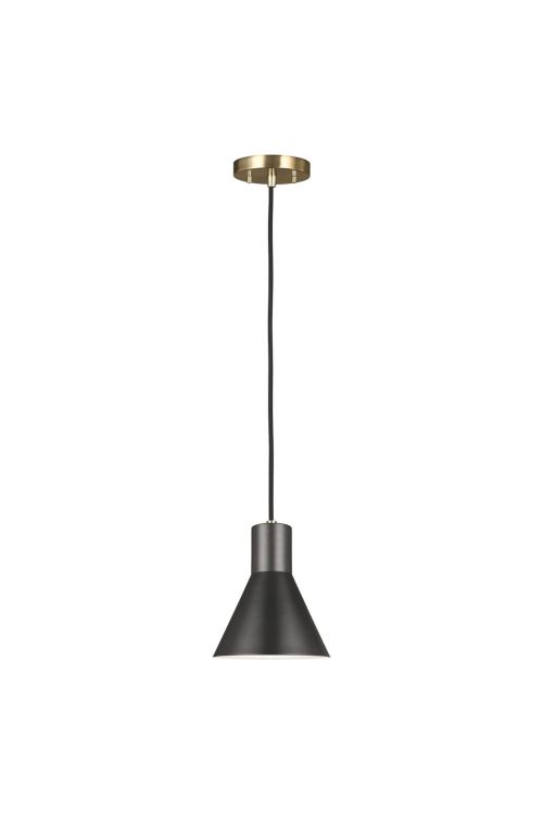 thumbnail image 2 of Generation Lighting Gereon Wall Sconce - Black Bathroom Vanity Light For ST19 Bulbs 2 of 11