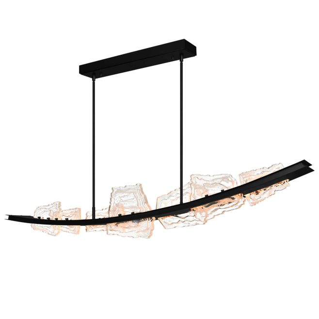 CWI Lighting 1711P70-7-101 Arcus 70 inch CCT LED Linear Light in Black ...