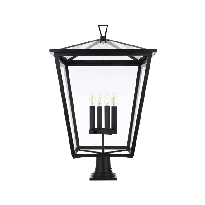 Elegant Lighting Oxford Outdoor Post Mount - Thumbnail 4