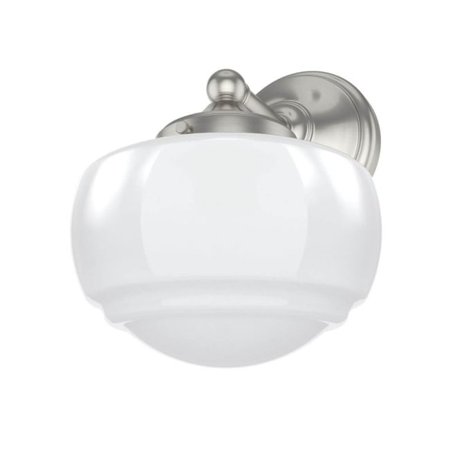 Hunter 19139 Saddle Creek 1 Light 10 inch Tall Wall Sconce in Brushed ...