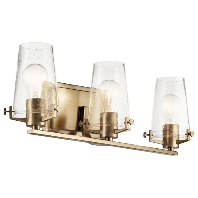 Kichler 45297CPZ Alton 3 Light 24 inch Bath Vanity Light in Champagne ...